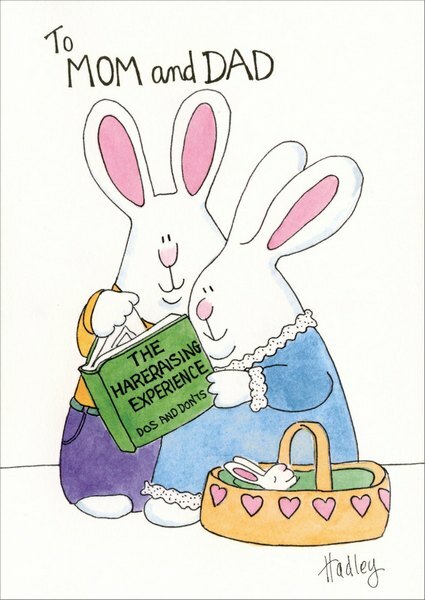 Off Spring – Funny Recycled Paper Greetings Easter Card