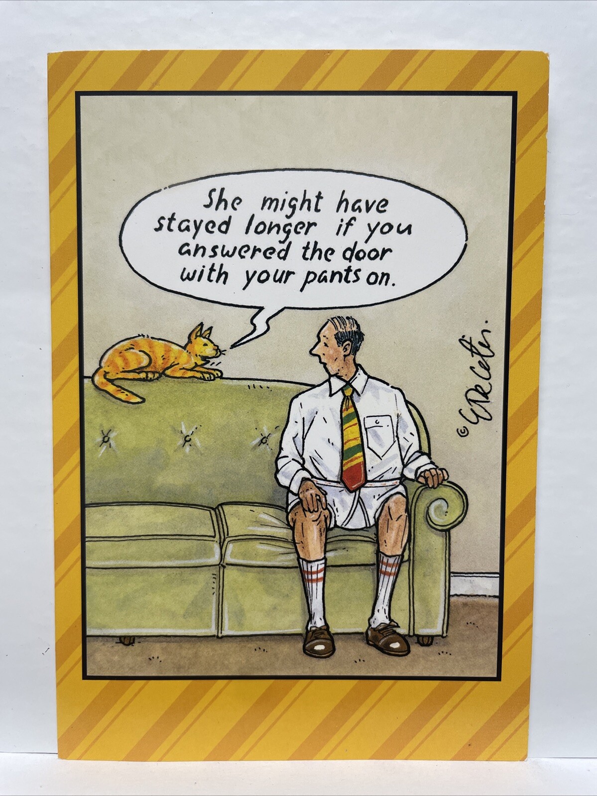 Funny Comic Birthday Greeting Card