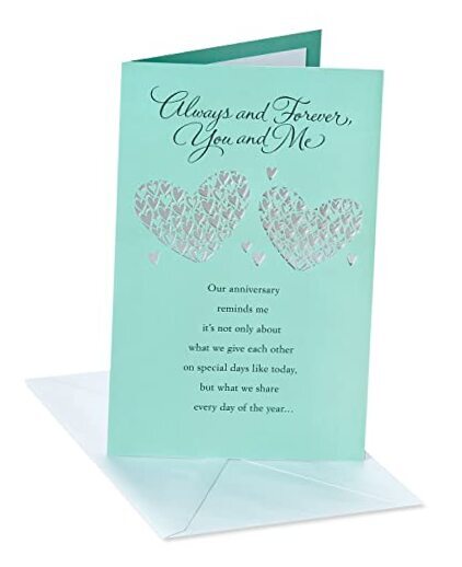 Romantic Anniversary Card () Greatest Gift