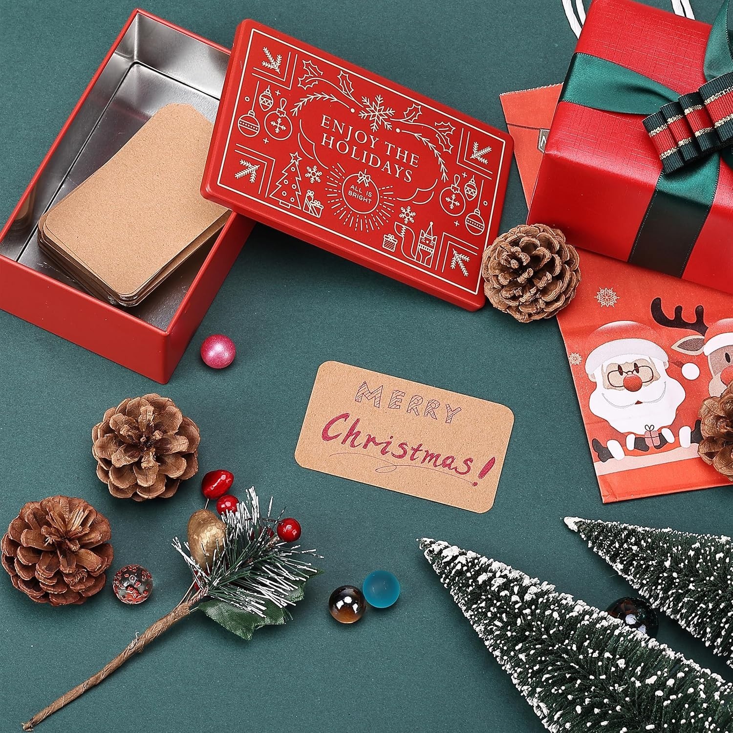 Versatile Blank Kraft Note Cards, 3.5”x2.1”, 100 Cards for Creative Projects