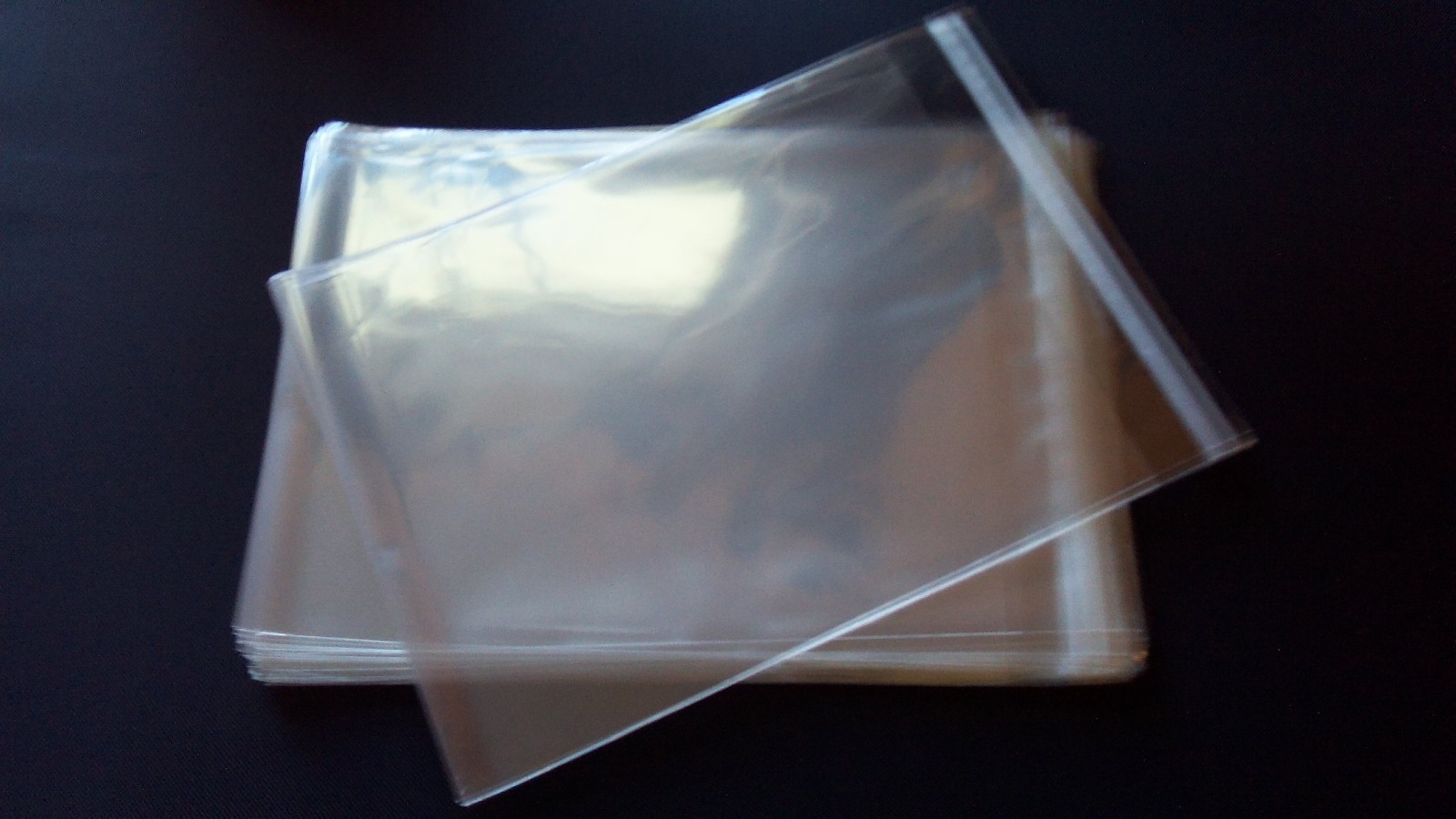 200 A2+ 4.6 x 5.75 Clear Resealable Cellophane Bag Plastic Envelope Cello Sleeve