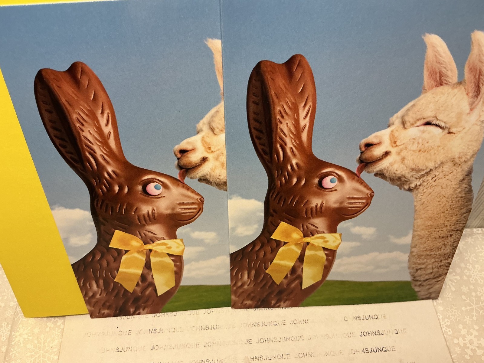 EASTER AVANTI GREETING CARDS New w/envelopes LOT 2 “WISHING YOU A WHOLE LLAMA..”