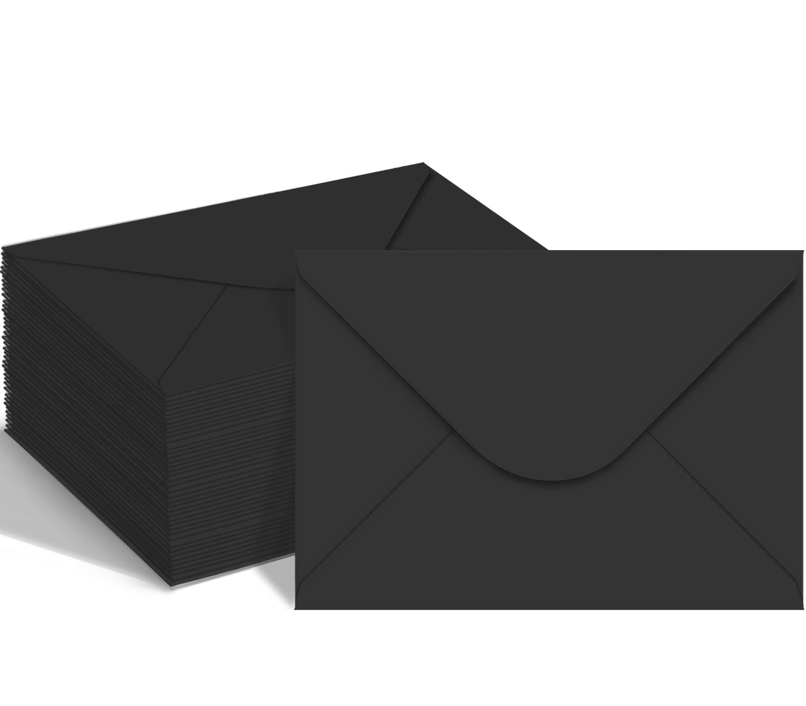 150 Packs of Gift Card Envelopes, Black Mini Envelopes, Gift Card Holder, Bus…