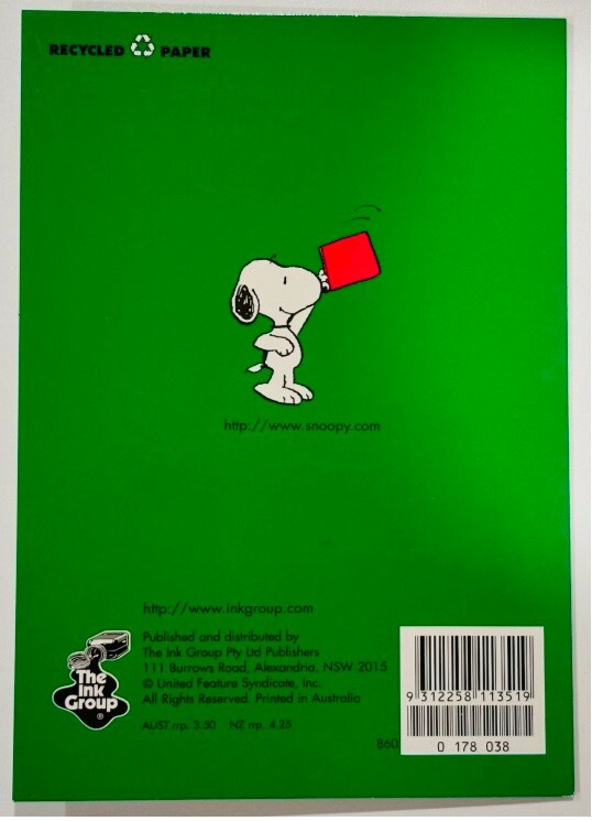 SNOOPY PEANUTS Ink Group Rare Vintage 60th Happy Birthday Card Fast Postage