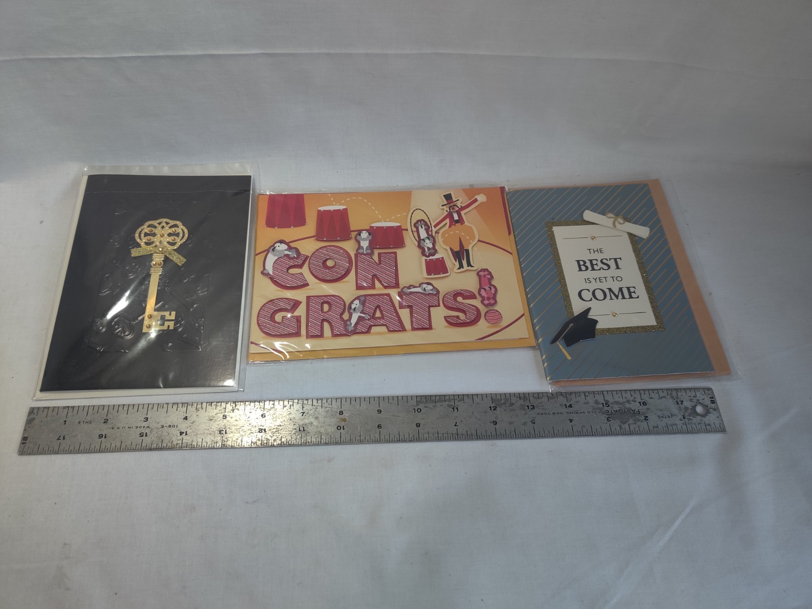 Three Greeting Cards 3D