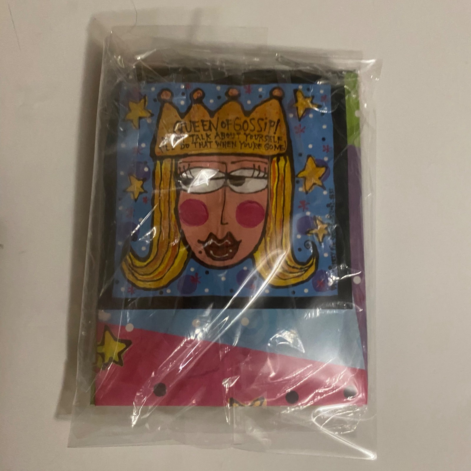 JUST FOR FUN Greeting Cards Blonde Queen Princess Leanin’ Tree Lori Wiseman NOS