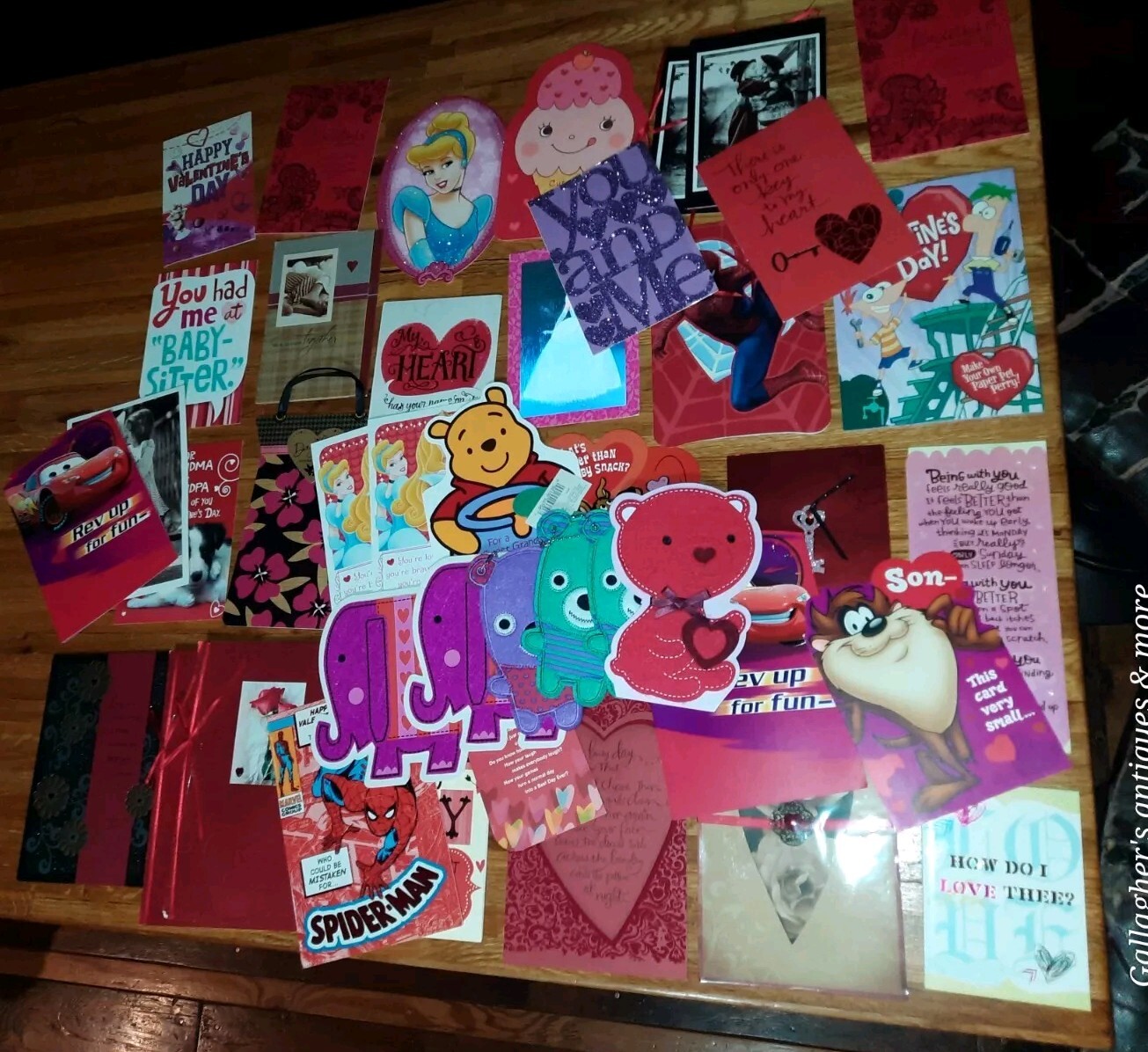 Lot of 40+ Hallmark valentine’s day Greeting Cards – New – Variety of designs