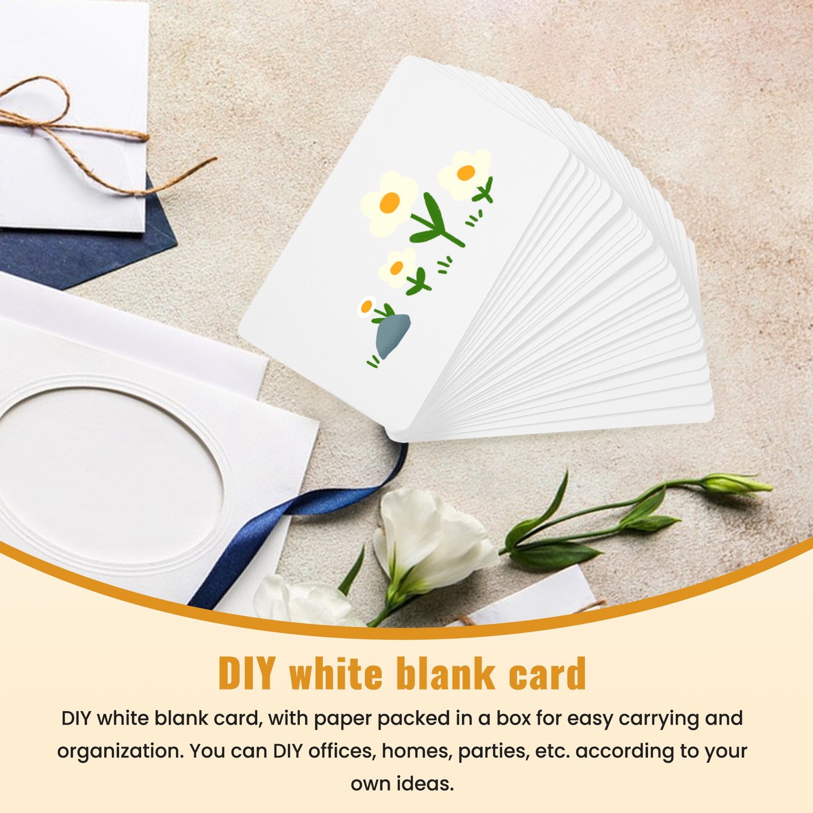 Blank White Cardboard Message Card Business Cards Card DIY Tag Gift Card8004