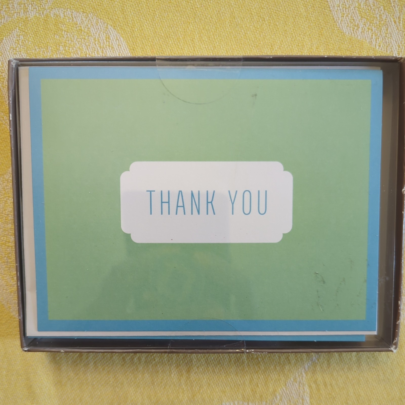 Thank you note cards American greetings 10 count