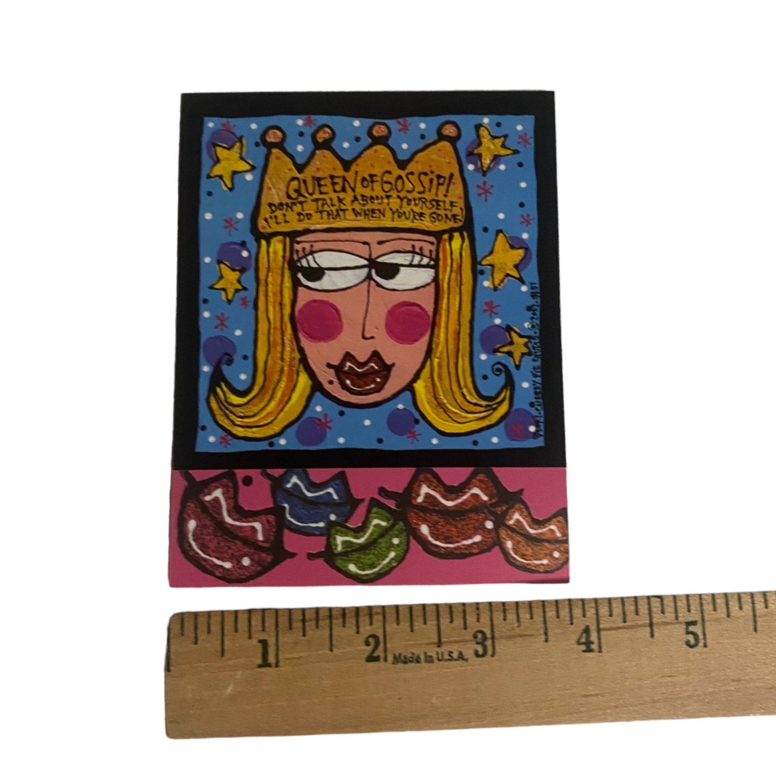 JUST FOR FUN Greeting Cards Blonde Queen Princess Leanin’ Tree Lori Wiseman NOS