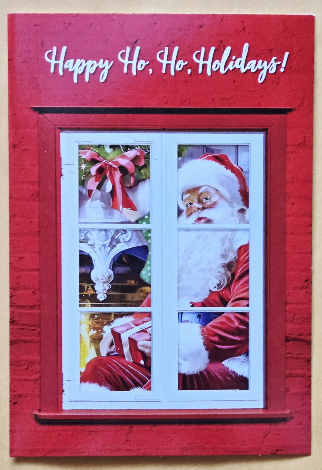 Merry Christmas Greeting Card (+ Envelope 4×6″).