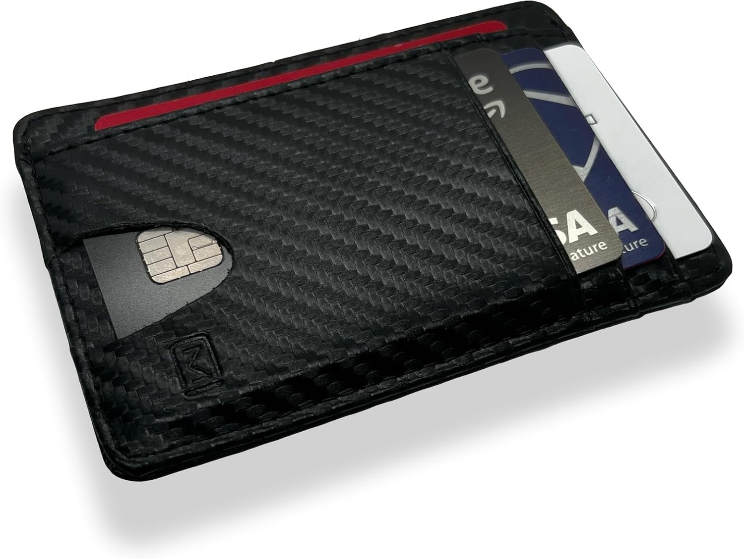 Slim Wallet – Minimalist Credit Card Holder for Men and Women, Small Front Po…