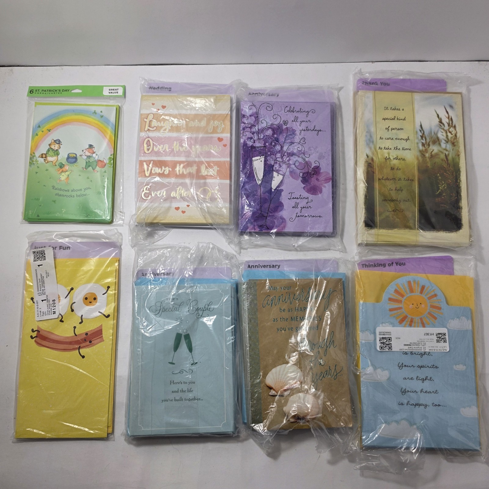 Lot of 151 Hallmark Cards With Envelopes 13 Different Cards