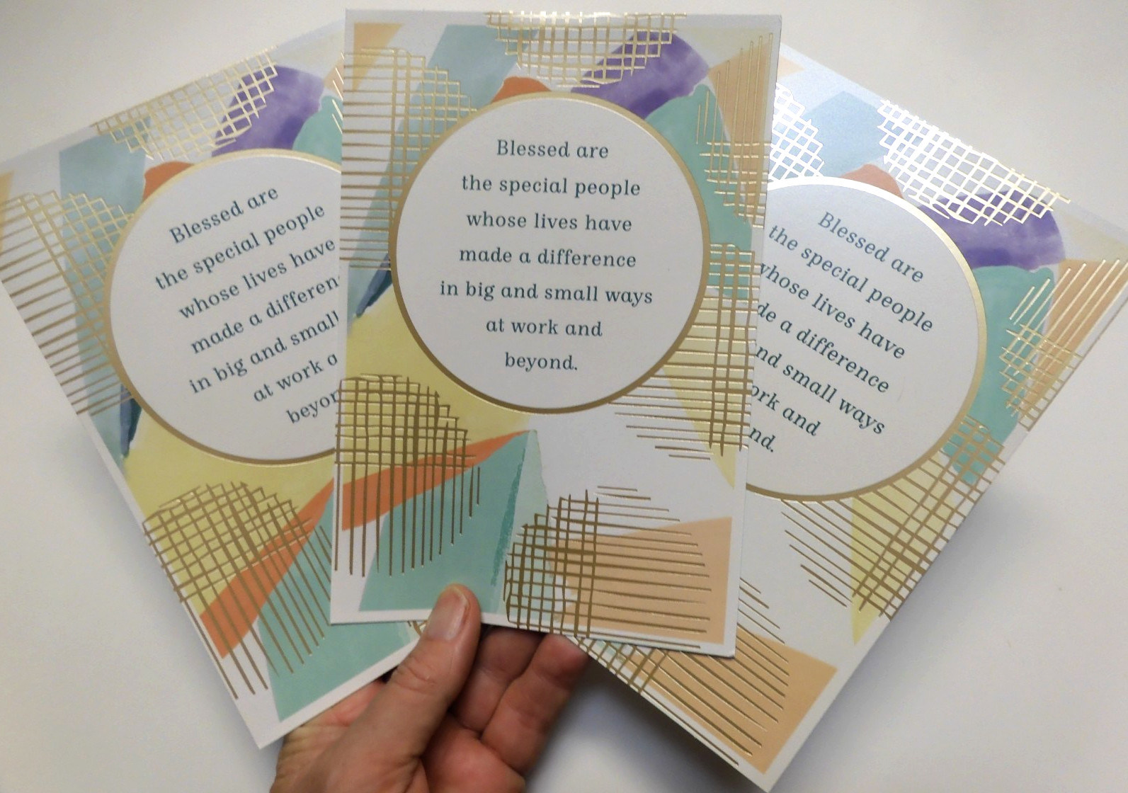 3 Cards DaySpring Retirement Encouragement Blessed are The Special People Like U